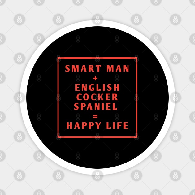 English cocker spaniel Magnet by BlackMeme94